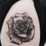 Rachelmarleytattoo - rose tattoo 1