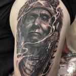 Steve_crane_tattoo_native_american_thigh
